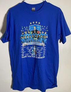 Italy Football Futbal Soccer TShirt UEFA Euro Champions Italian Medium World Cup - Picture 1 of 4