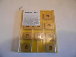 KENNAMETAL CARBIDE INSERTS DWG 1737261 107333551 J8EE KC9315 (BOX OF 10) NIB - Picture 1 of 5