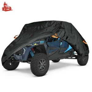 For Polaris RZR XP 4 Turbo S New Double Row Seat Utility Vehicle Cover SXS USA - Picture 1 of 11