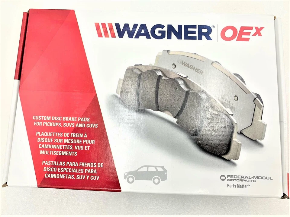 Новый комплект задних дисковых тормозных колодок Wagner OEX1095A для Mazda 3 5 Volvo V50 2005-2010 годов выпуска - Изображение 1 из 2