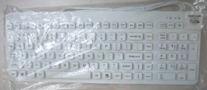 MAN & MACHINE REALLY COOL MEDICAL GRADE WATERPROOF KEYBOARD IP68 EN60601 (LIGHT) - Picture 1 of 3