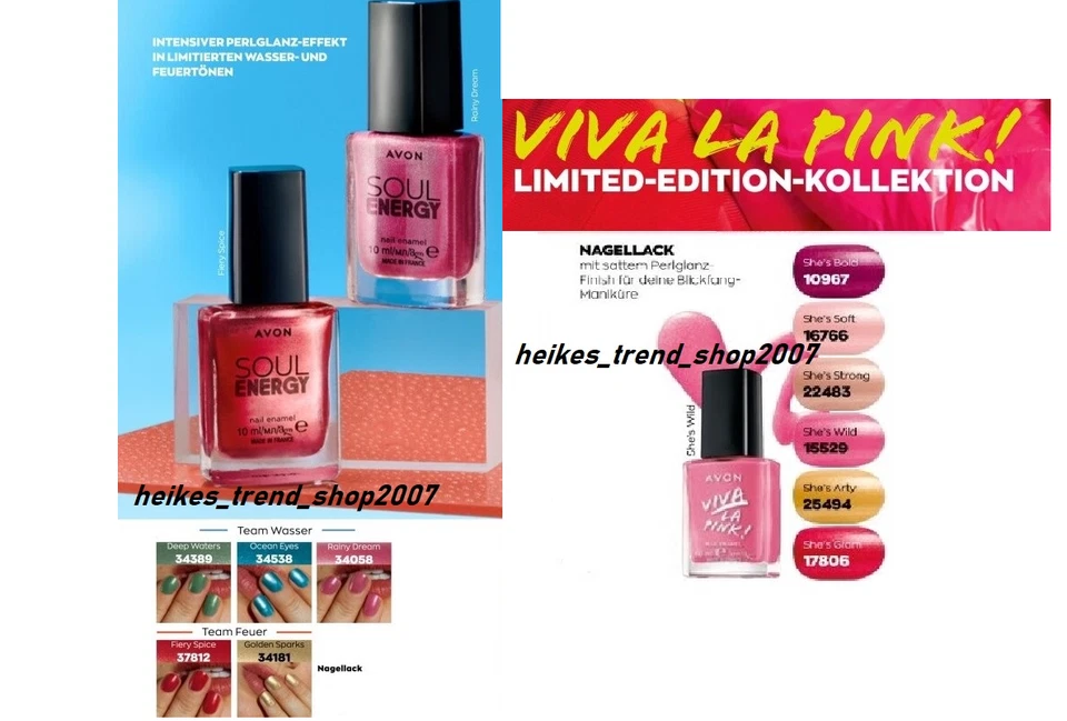 AVON Nagellack zur Wahl  NEU  Sommer- Editionen limitiert - Bild 1 von 1