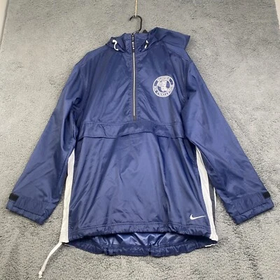 Vtg 90s Nike Mens M Anorak Windbreaker Jacket Zip Hooded Pullover Y2K - Image 1 of 4
