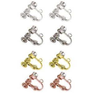 Clip-on Earring Converters Replacements for Earring Clips Secure for Studs - Picture 1 of 10