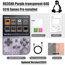 ANBERNIC New 2024 RG35XX Retro Handheld Game Console 3.5 Inch Linux System Gift