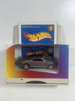 Hot Wheels Lexmark Printers Silver Gray 1967 Pontiac GTO W/ Real Riders C16 - Image 1 of 2