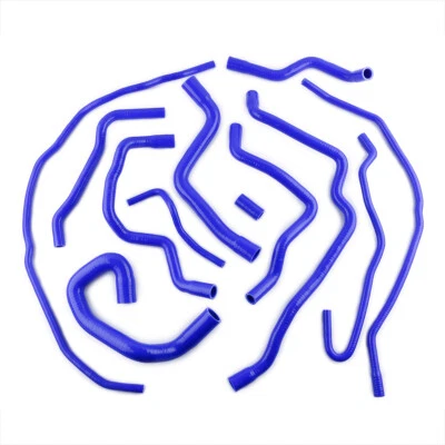 Tubo de manguera de aire de silicona azul para Ford Focus Duratec MZR 1,8 L 2,0 L DOHC 2000-2016 Foto 1 de 4