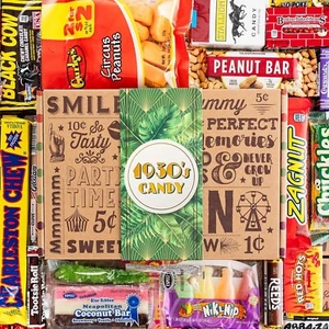 1930s CANDY BRANDS POSTER 24 X 18 INCHES Childhood Memories Classic Wall Art - Picture 1 of 2