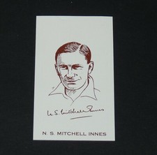#34 MITCHELL INNES SOMERSET COUNTY PRINT SERVICE CARD 1991 CRICKET MIKE TARR