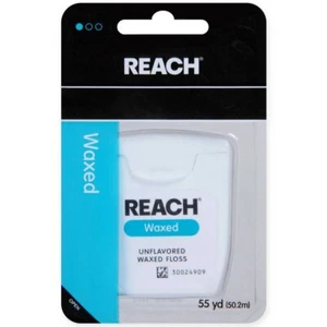 Hilo dental encerado sin sabor REACH, previene enfermedades de las encías, 55 yardas (paquete de 2) - Imagen 1 de 1