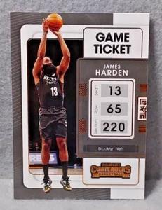 James Harden 2021-22 Panini Contenders Game Ticket Bronze Parallel Card #64 - Bild 1 von 2