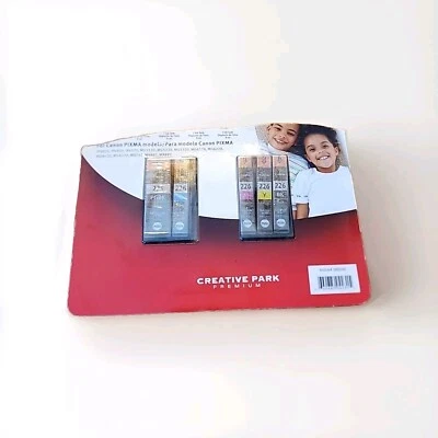 Genuine New CANON PGI-225 Black CLI-226 B/C/M/Y Ink Cartridges - Image 1 of 2