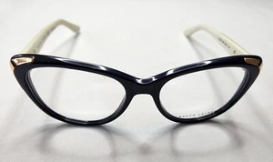 RALPH LAUREN RL 6182 5729 NAVY BLUE CREAM-IVORY OPTICAL FRAME EYESIZE 54-17-140 - Picture 1 of 10