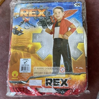 Disfraz Generator Rex Niños Talla M Edad 5-7 Cartoon Network Halloween Disfraz Foto 1 de 2