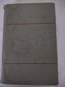 1949 THE POETRY OF THE NEGRO 1746-1949 Langston Hughes/Arna Bontemps Vintage - Picture 1 of 17