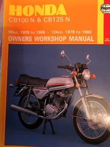 Honda CB 100 & CB125 Haynes Werkstatthandbuch - Bild 1 von 3