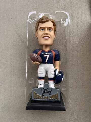 John Elway Denver Broncos Bobblehead Class Of 2004 Hall Of Fame Limited Edition Cover