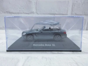 1:43 Mercedes Benz SL Selenite Gray Diecast Model Car - Picture 1 of 10