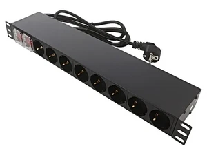 PDU1601 Steckdosenleiste: versorgend Buchsen: 16 230VAC 16A schwarz 2m LOGILINK - Picture 1 of 1