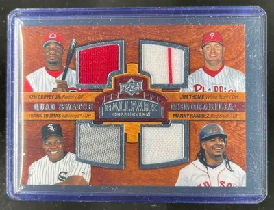 Camiseta 2008 UD Ballpark Ken Griffey Jr. Thome Frank Thomas Manny Ramirez #218 - Imagem 1 de 2