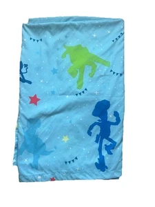 Disney Pixar Toy Story 4 Flat Sheet Blue With Forky - Picture 1 of 2