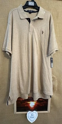 Новый с Ярлыками США Polo ASSN. мужской хаки поло 3XL пуловер рубашка с коротким рукавом эластичной Ban - Изображение 1 из 4
