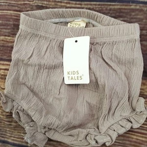 Bloomers Kids Tales beige con volantes talla 24m nuevos sin etiquetas - Imagen 1 de 3