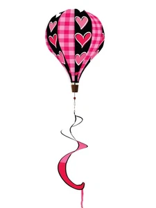 Briarwood Lane Hearts Deluxe Hot Air Balloon Spinner - Picture 1 of 2