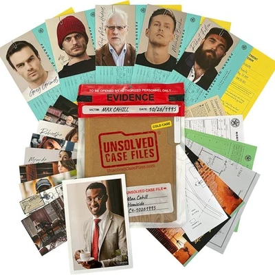 Murder Mystery Game Unsolved Case Files Detective Crime Cold Case Party Games - Image 1 of 4
