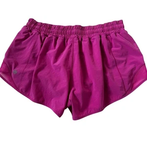 Lululemon pantaloncino rosa vita media con tasche donna taglia 8 | 13-1 - Foto 1 di 6