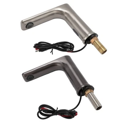 Neu Touchless Electronic Wasserhahn Batteriebetriebener Vertikaler Waschbecken - Bild 1 von 4