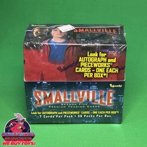 Smallville Season Five Premium Trading Cards - Sealed Box - Inkworks Pieceworks - Picture 1 of 9