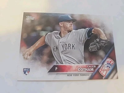 2016 Topps - Caleb Cotham #530 (RC) - Image 1 of 2