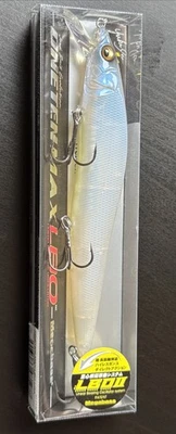 Megabass Oneten MAX LBO - JDM Jerkbait - 3/4 oz. - 5,32 pol. - Pérola francesa OB - Imagem 1 de 4