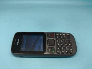 Nokia 100 - Phantom Black Unlocked) Mobile Phone Very Good Condition - Picture 1 of 4