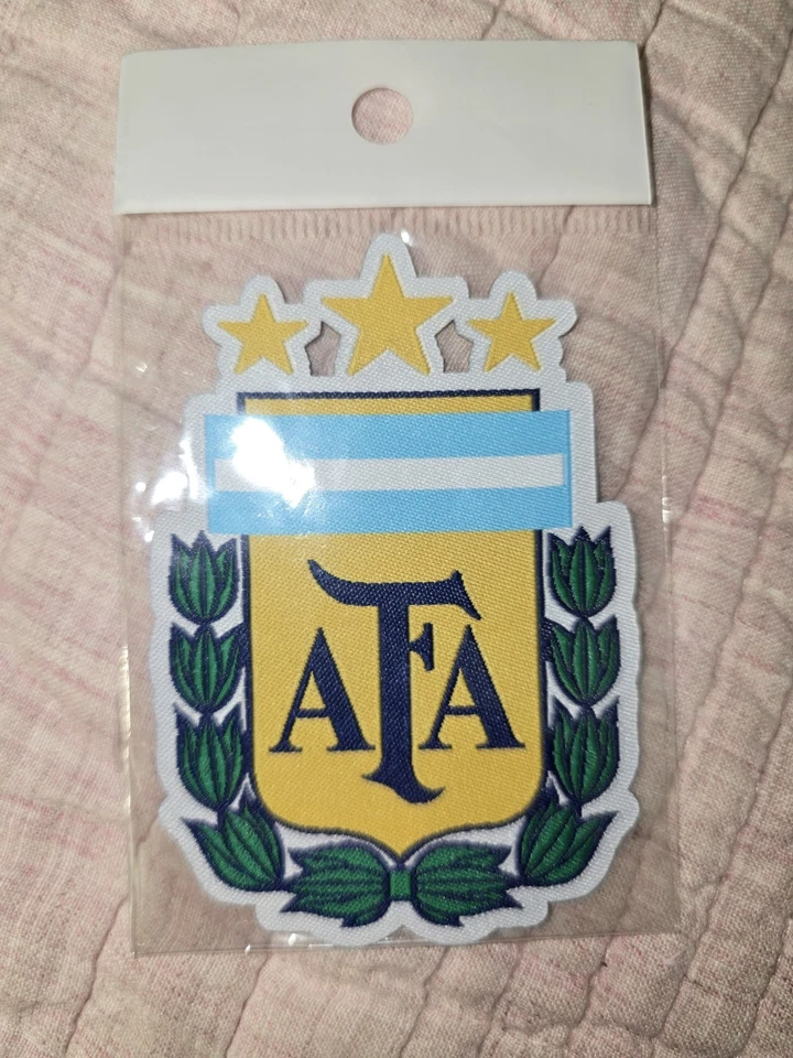 **Nuevo** PARCHE FÚTBOL 3" Argentina Fútbol Asociación Club PLANCHA SOBRE TELA Foto 1 de 1