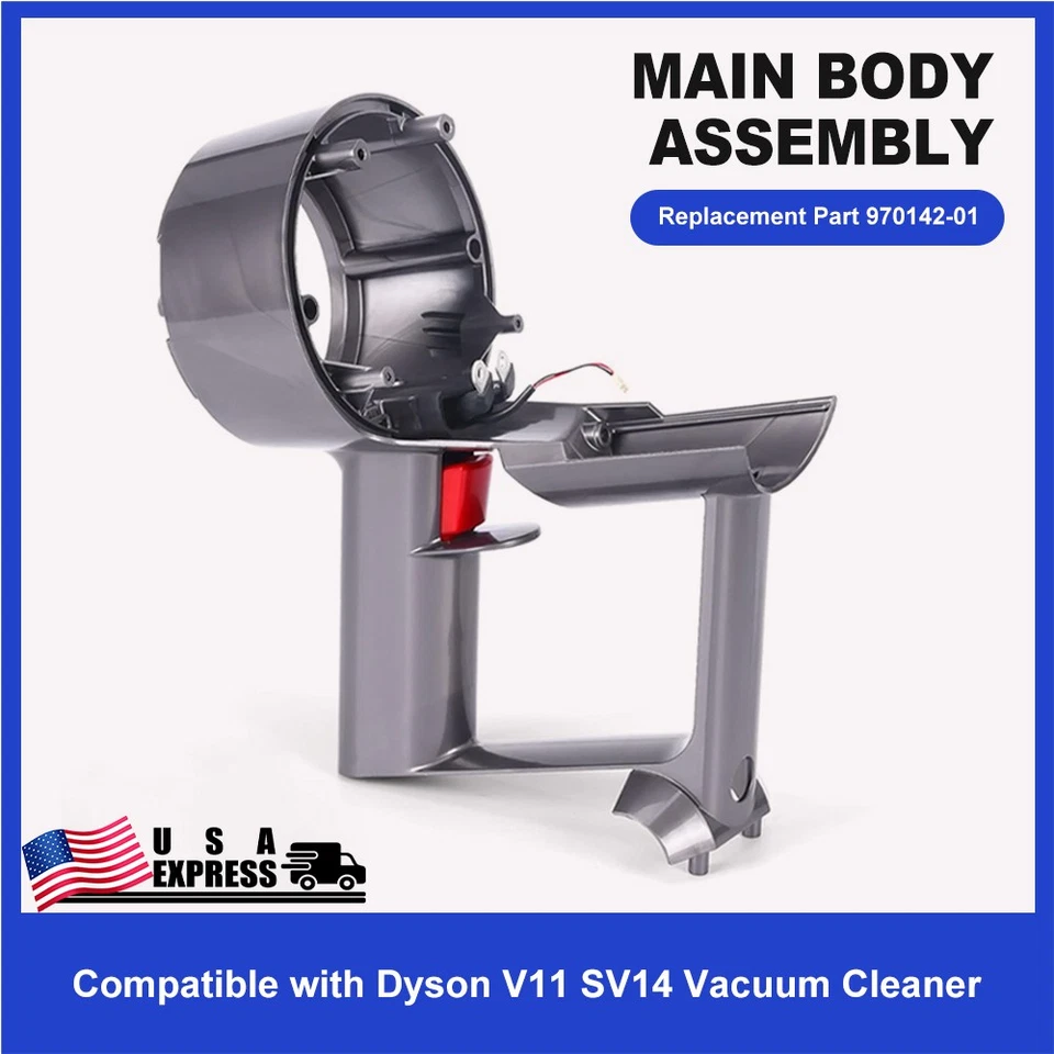 Carcasa de montaje de carrocería principal 970142-01 para Dyson V11 SV14 con kit de servicio de tornillos Foto 1 de 4