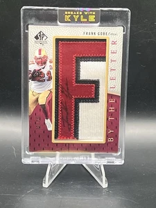 2007 SP Authentic Frank Gore By The Letter Patch Auto Autograph #22/25 Letter F - Picture 1 of 2