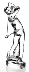 Baccarat Baccarat Crystal Figurines Golfer-Swinging - No Box 235 3813345 - Picture 1 of 1