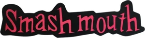 Sticker - Smash Mouth Rock Band Pink Purple Logo 90s Alt HUGE LARGE Decal #24013 - Picture 1 of 1