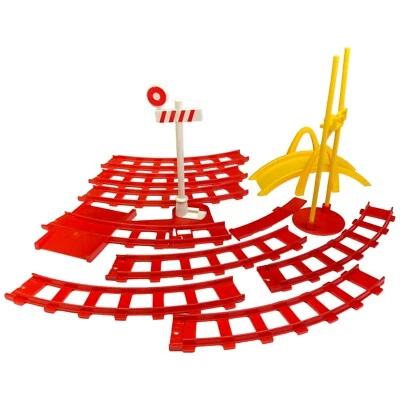 Lote de piezas de zancos deslizables de vía de tren Remco McDonaldland de colección McDonald's 1976 Foto 1 de 2