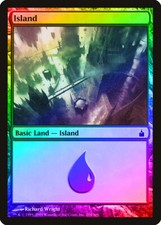 Island (294) FOIL Ravnica: City of Guilds NM Basic Land MAGIC CARD ABUGames