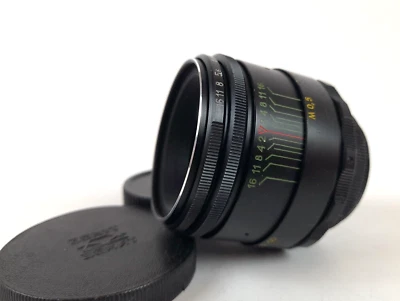 HELIOS 44-2 58mm F/2 Super Bokeh M42 LENS For EF EOS R,M, Sony E,Micro4/3,Fuji X - Image 1 of 4