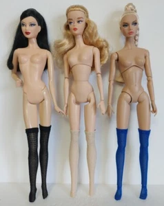 Lot 3 pairs STOCKINGS fits 11" - 12" 1:6 30cm Fashion Dolls NO DOLLS dolls4emma - Bild 1 von 3