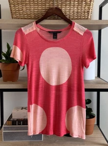 Marc Jacobs T-Shirt Rayon, Modal, Leinen Drape Print, S - Bild 1 von 4