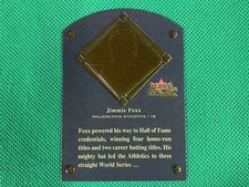 2002 Fleer Fall Classics HOF Plaque #10 Jimmie Foxx 1304/1951 Athletics