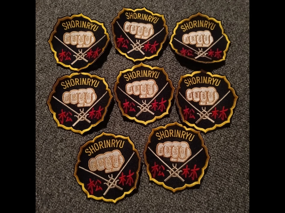 SHORINRYU KARATE Patches 4"/ 8 per order - Image 1 of 1
