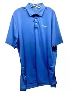 RLX Ralph Lauren Poloshirt Herren Blau XL Kurzarm (G4) - Bild 1 von 4