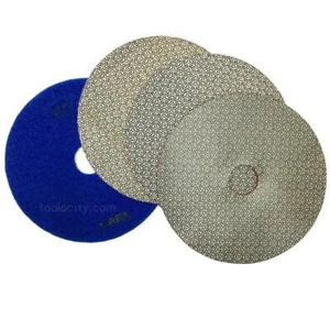 7 In. T-Rex Electroplated Diamond Polishing Pads - Picture 1 of 6