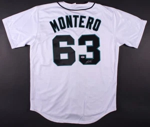 Jesus Montero Signed Seattle Mariners Jersey (PSA Hologram) - Picture 1 of 5